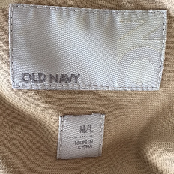 OLD NAVY Tan zipper jacket with hood - Picture 8 of 12